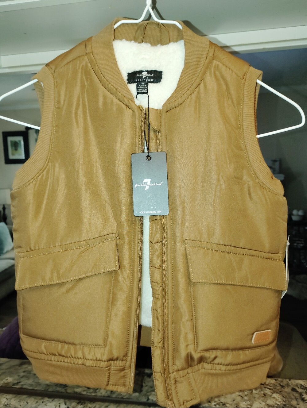 Sherpa Lined Vest | Size 4T  ​Keep your little one stylish and cozy